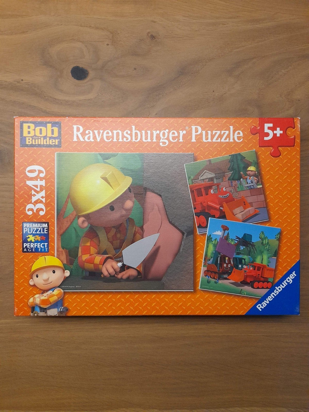 Ravensburger Bob de Bouwer Puzzel 3x49 stukjes, Ophalen, Meer dan 50 stukjes, Gebruikt, 6 jaar of ouder