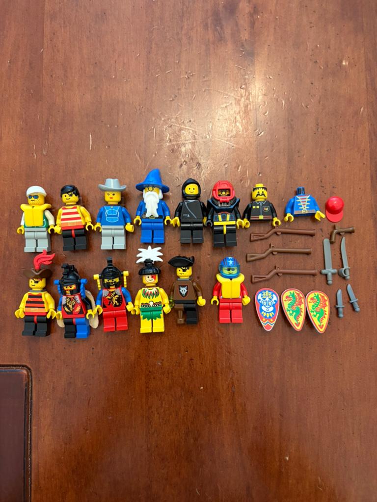Oude lego minifiguren/accessoires, Ophalen, Zo goed als nieuw, Staal