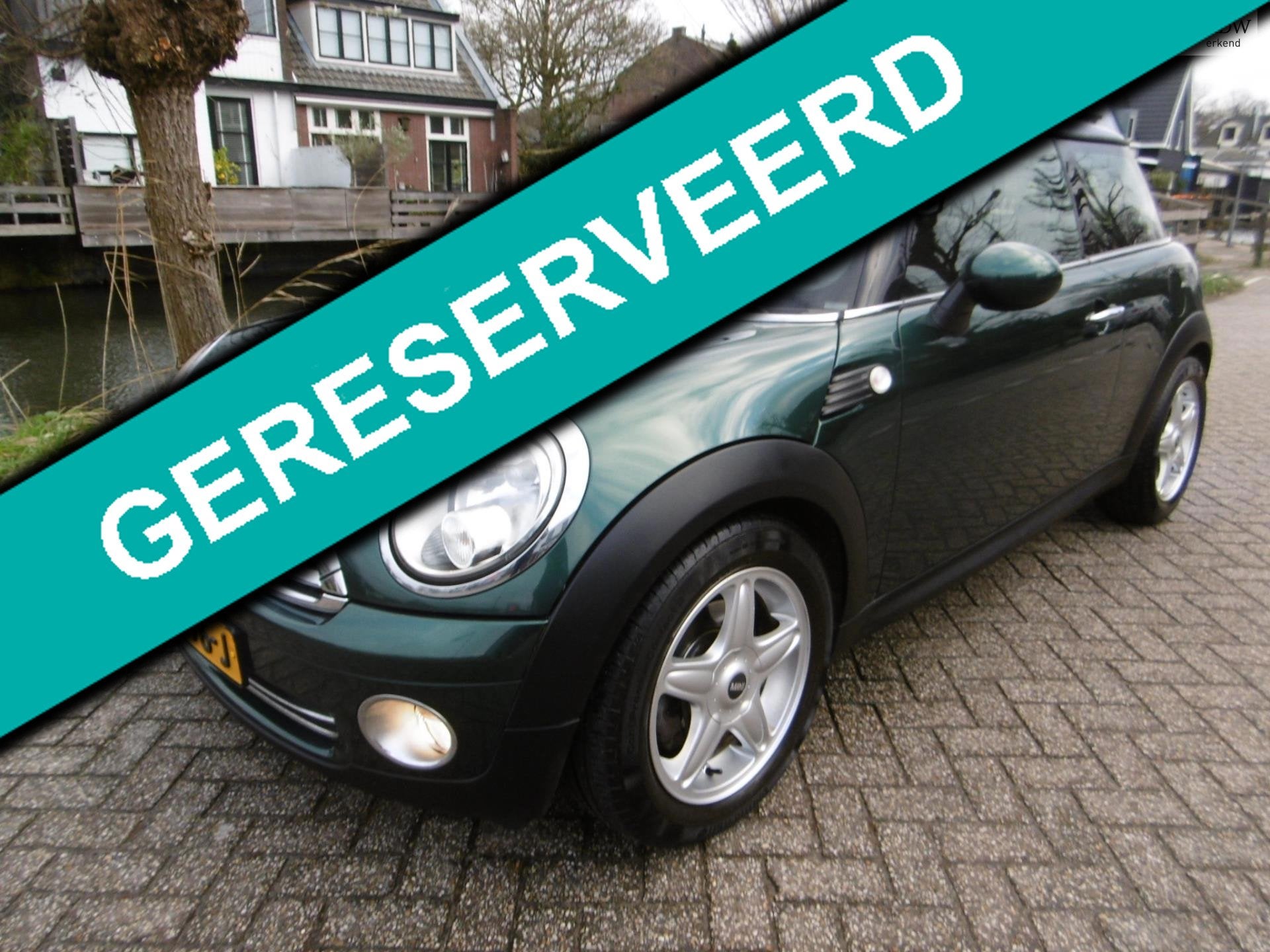Mini Mini 1.6 Cooper Clima Cruise Historie Youngtimer Keurig, Voorwielaandrijving, Dealer onderhouden, Stof, Gebruikt