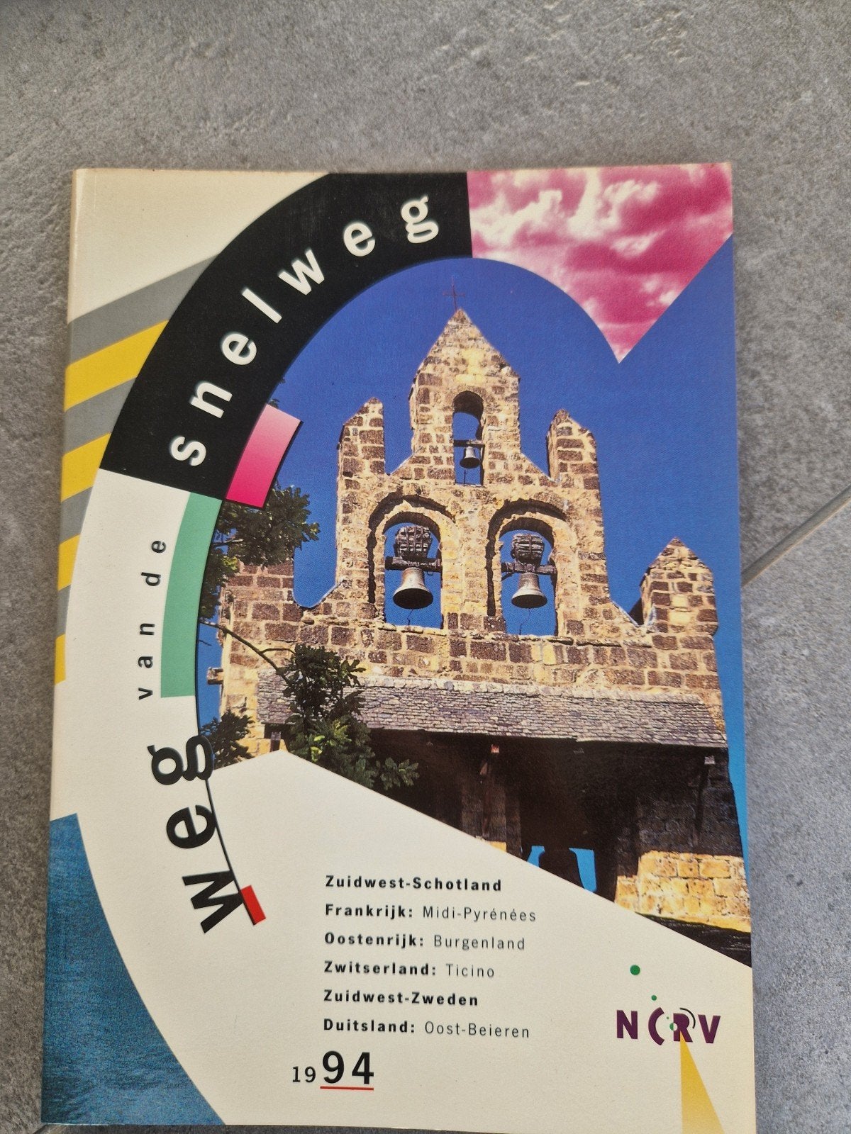 Weg van de Snelweg 1994 - NCRV Reisgids, Europa, Ophalen of Verzenden, Reisgids of -boek, Gelezen