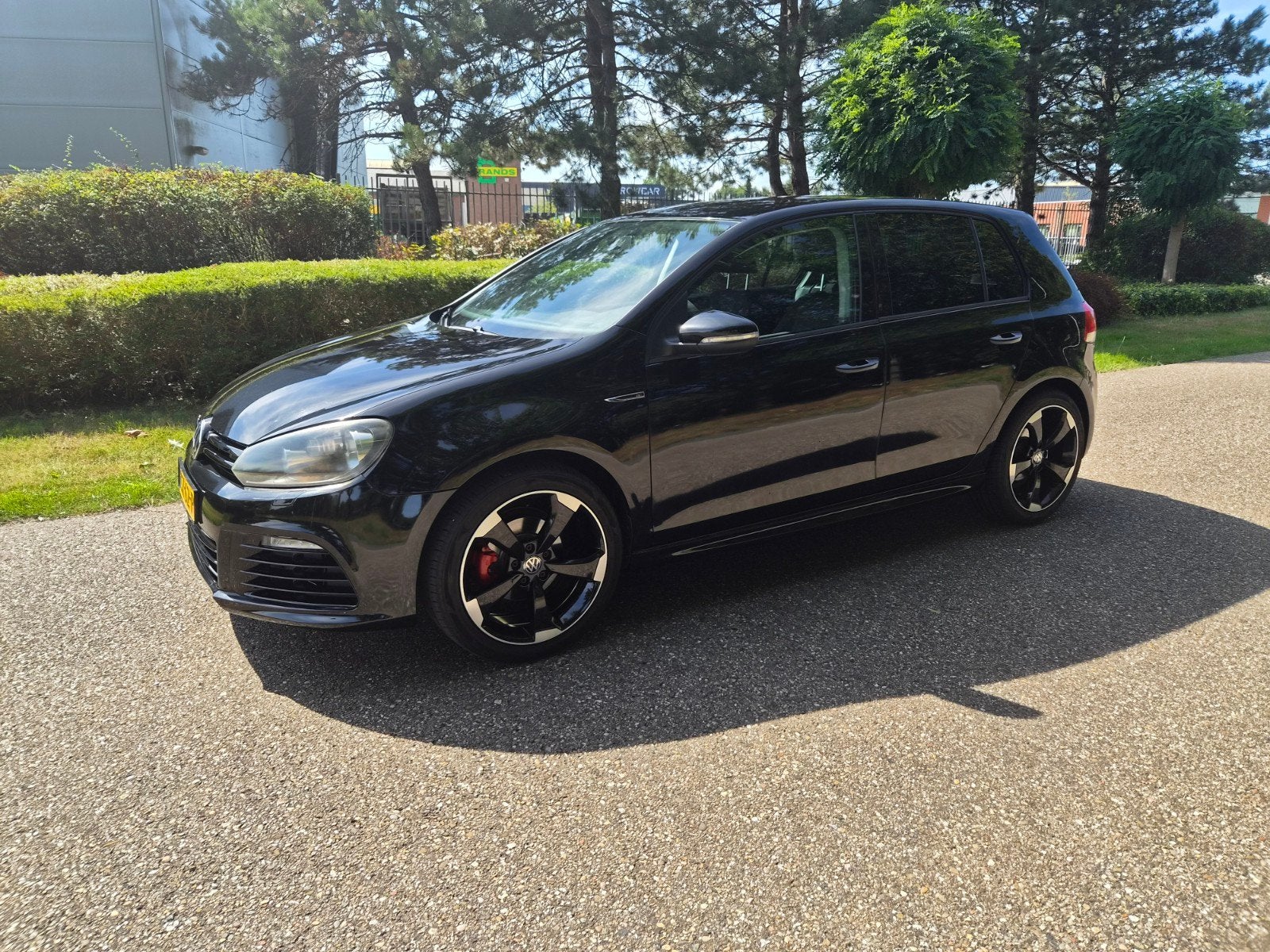Vw Golf 1.4 16V 5D 2011 Zwart r line  apk 7-2027, Voorwielaandrijving, Euro 5, Stof, Zwart