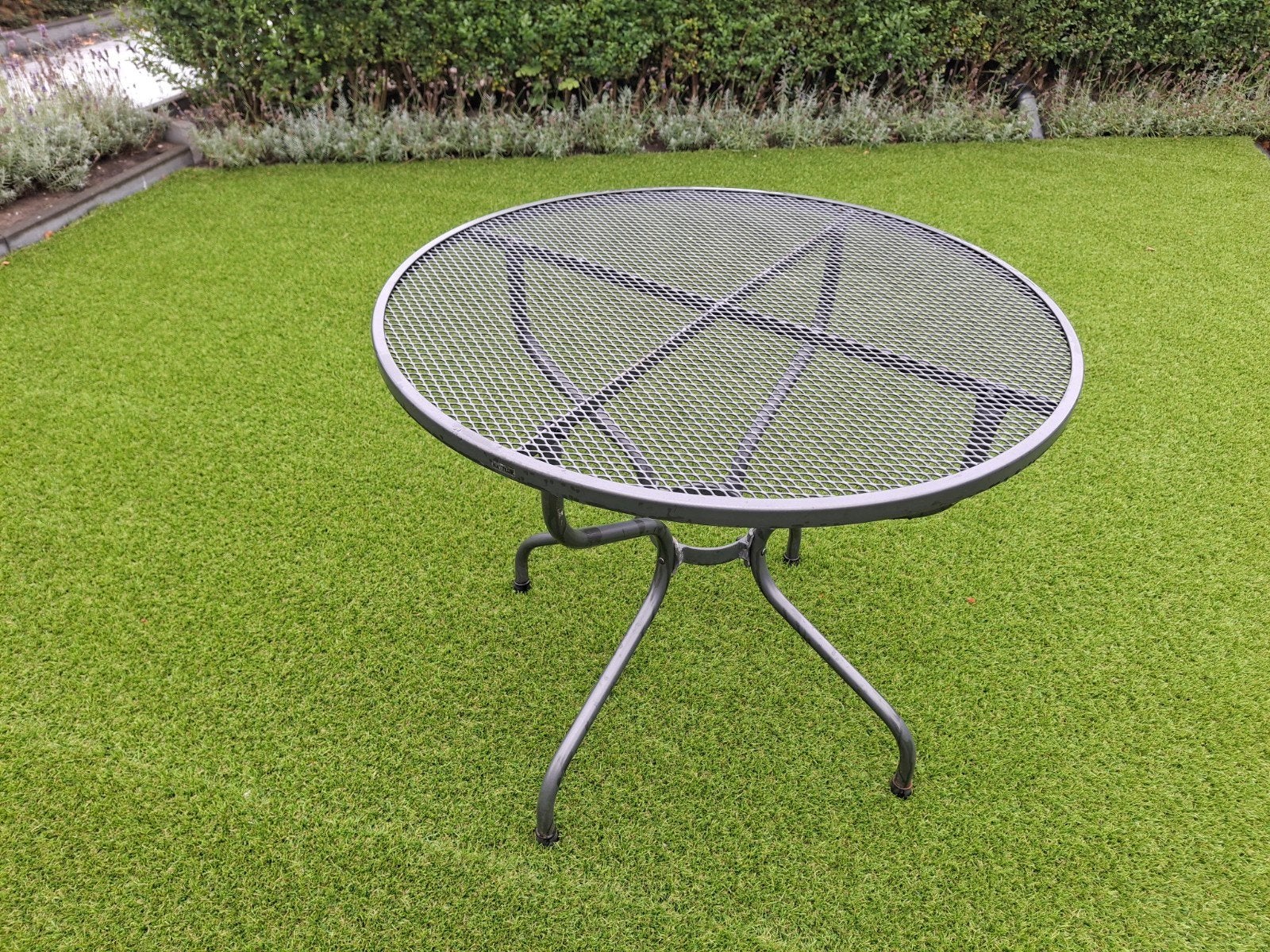 Ketler tuintafel rond - Metaal, Tuin en Terras, Ophalen, Gebruikt, Rond, Metaal