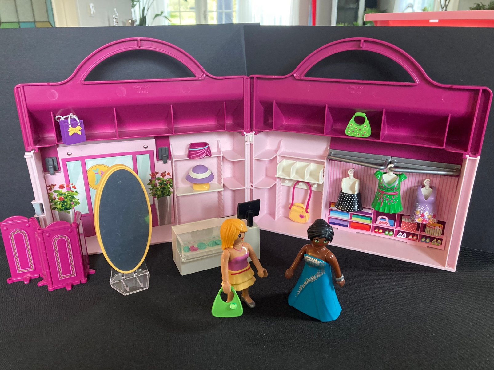 Playmobil fashion girls meeneem fashionshop 6862, Ophalen of Verzenden, Zo goed als nieuw
