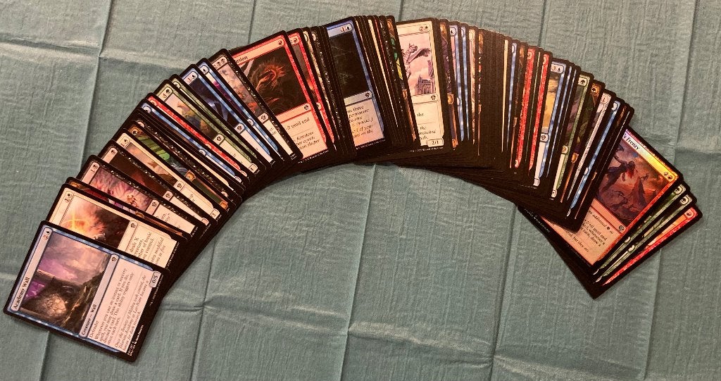 MTG 2022 expansion set Dominaria United, Ophalen of Verzenden, Zo goed als nieuw, Meerdere kaarten