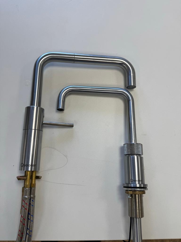 Quooker Combi + Kraan Set RVS - Direct Kokend Water, Zilver, Ophalen of Verzenden, Metaal, Overige merken