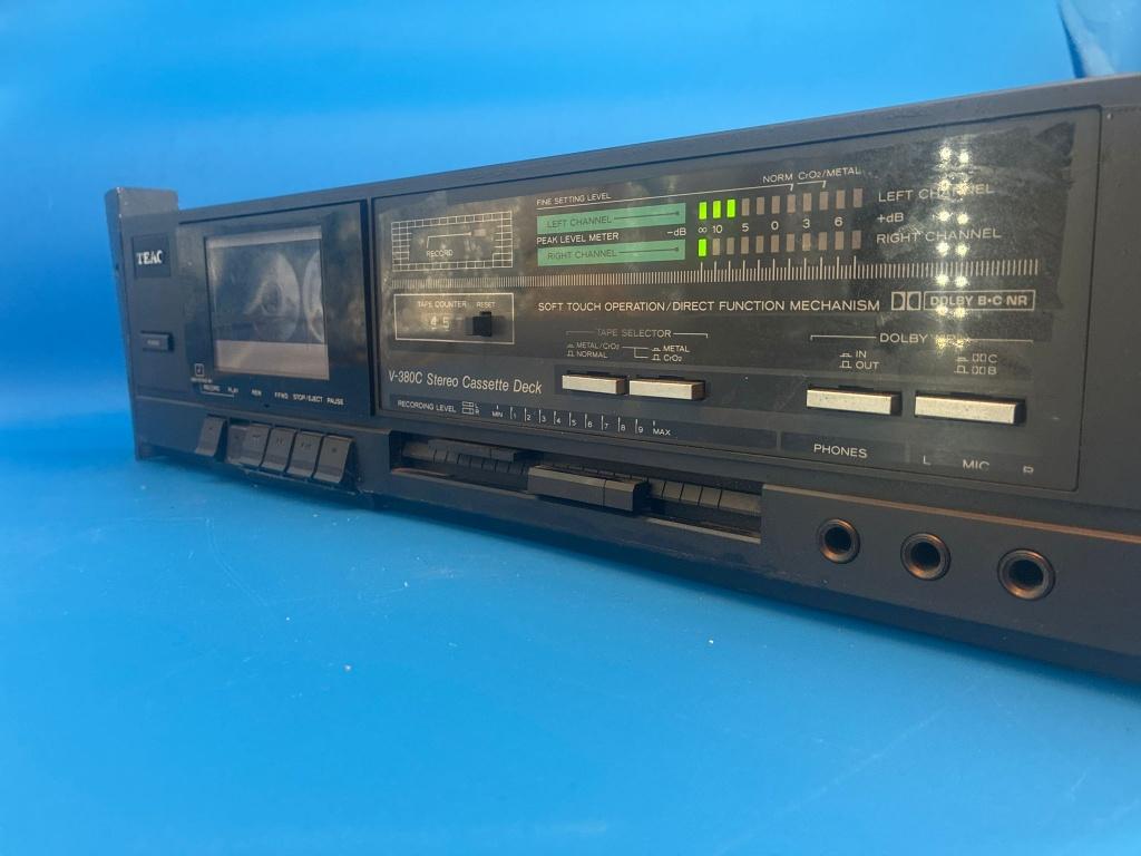 TEAC V-380C cassette deck, Ophalen of Verzenden, Enkel, Overige merken