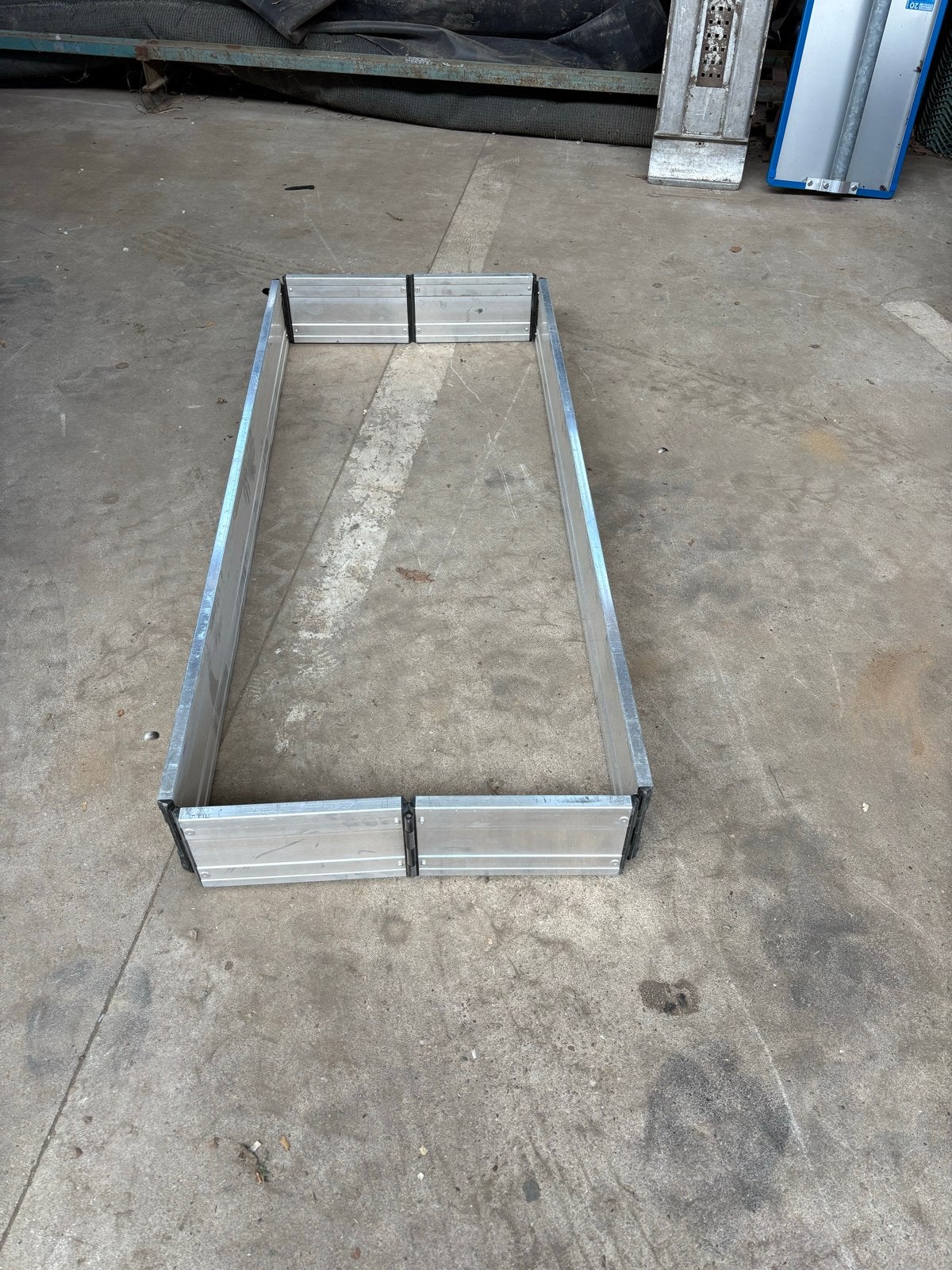 Mitower plus Aluminium opzetranden stijger (150x60x20 cm), Doe-het-zelf en Verbouw, Ophalen of Verzenden, Gebruikt, Rolsteiger of Kamersteiger