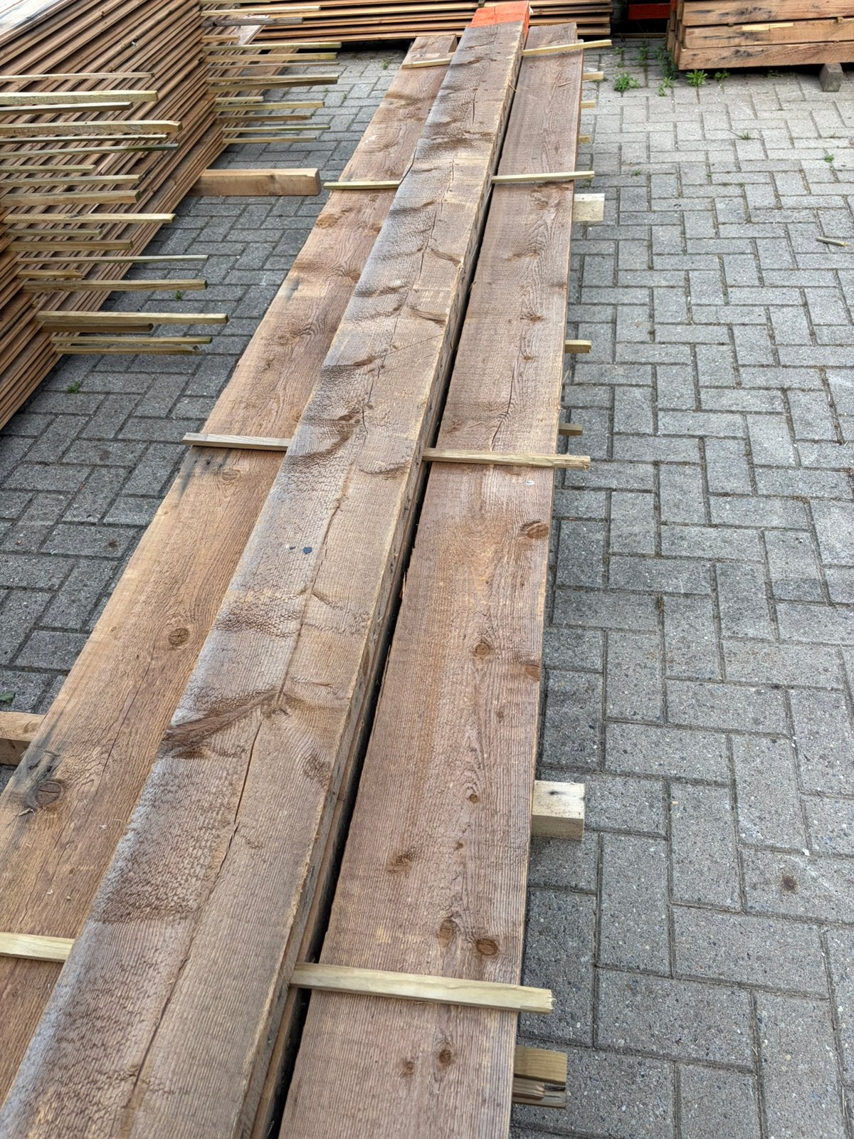 Houten balken, Ophalen, Zo goed als nieuw, 250 cm of meer, Balken