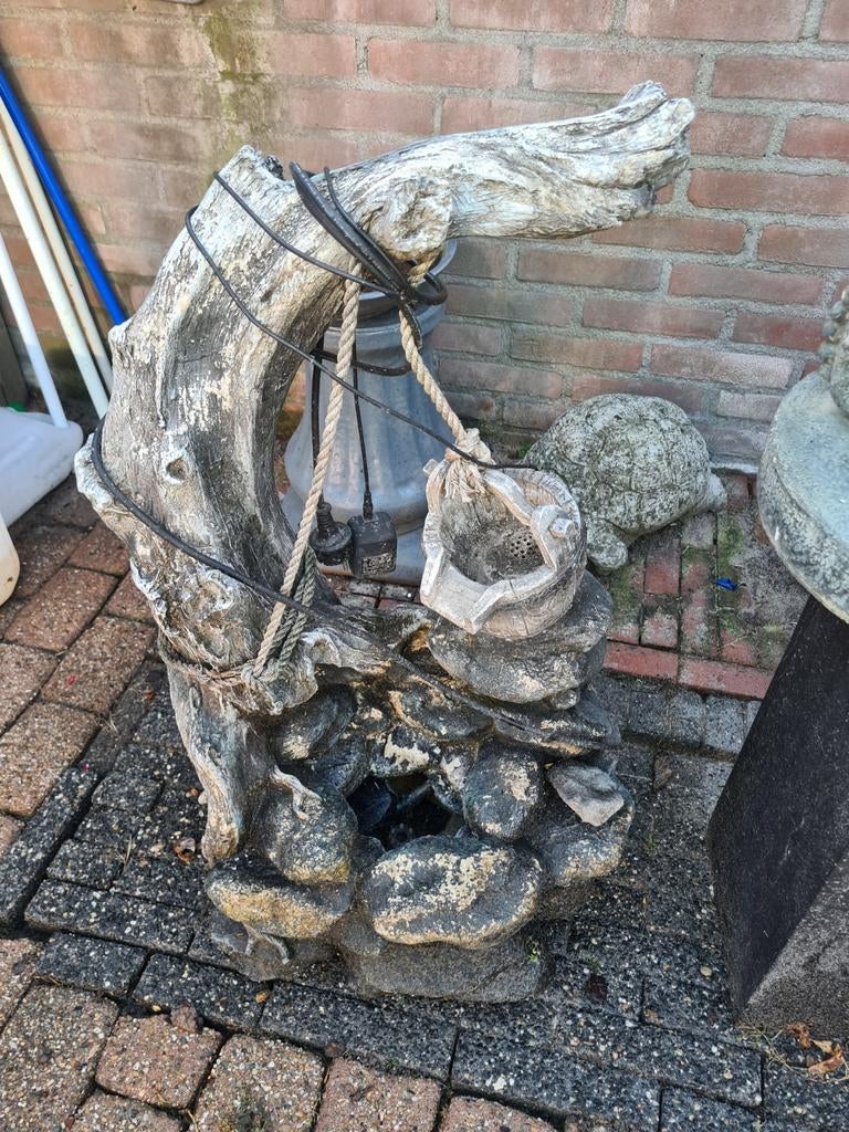 Waterval, Ophalen, Kunststof