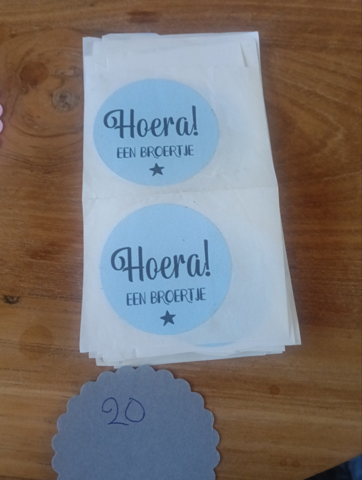 Diverse Feeststickers en Labels - Alles in één koop, Ophalen of Verzenden