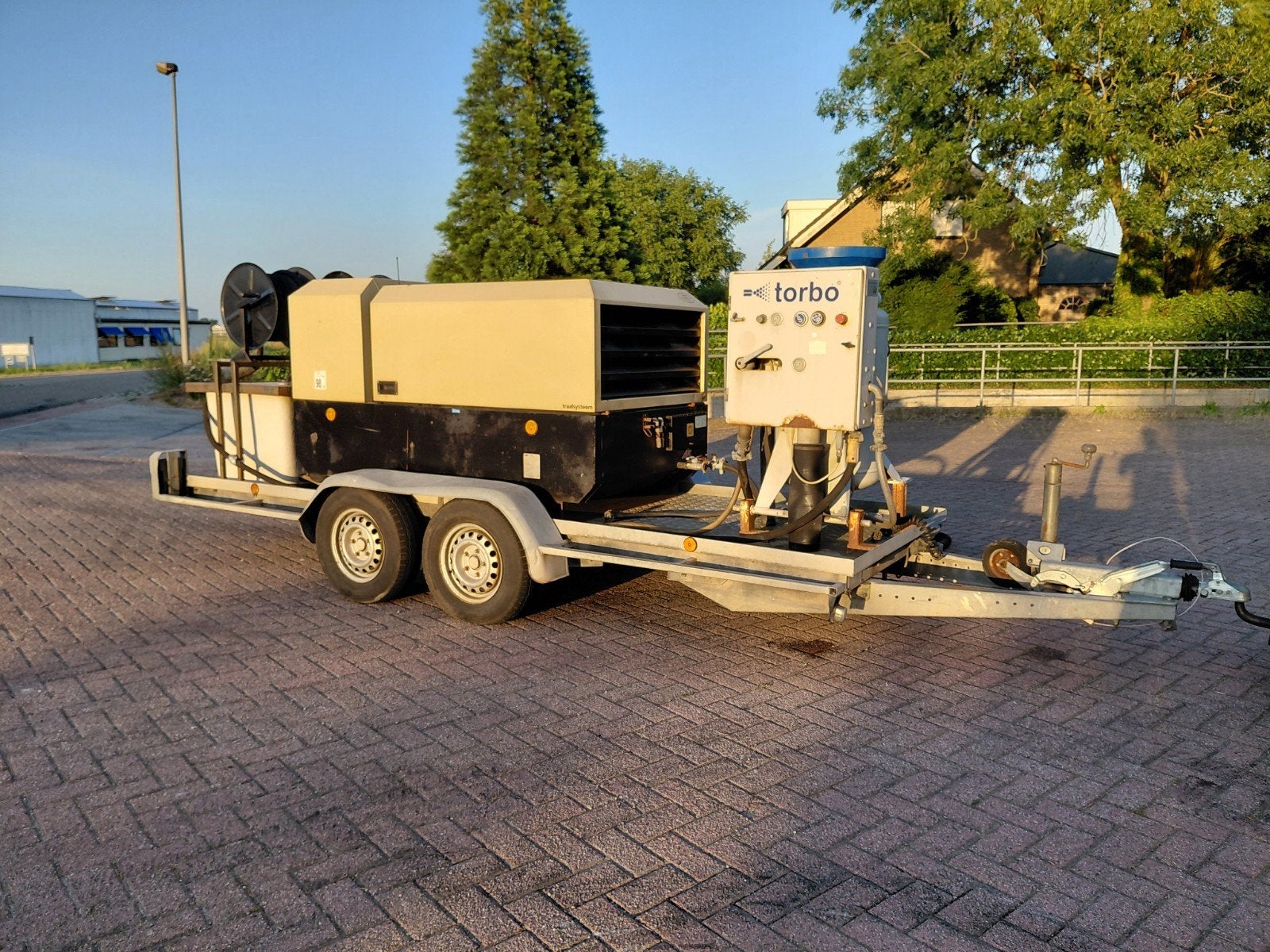 5.1 kuub's hss torbo natstraal machine., Tuin en Terras, Ophalen