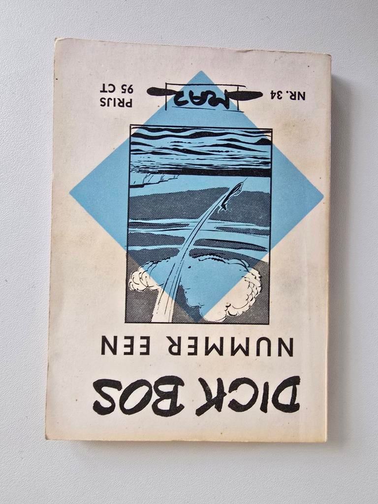 Dick Bos Nummer Een - Maz Nr. 34, Boeken, Stripboeken, Eén stripboek, Ophalen of Verzenden, Gelezen, Alfred Mazure
