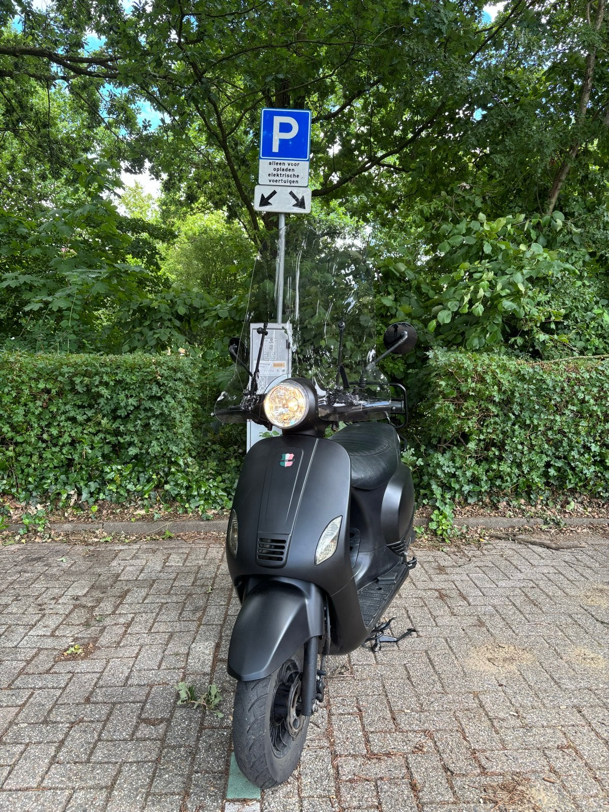 GTS Toscana Pure Scooter - Mat Zwart (2020), Gebruikt, Benzine, Ophalen, Overige merken
