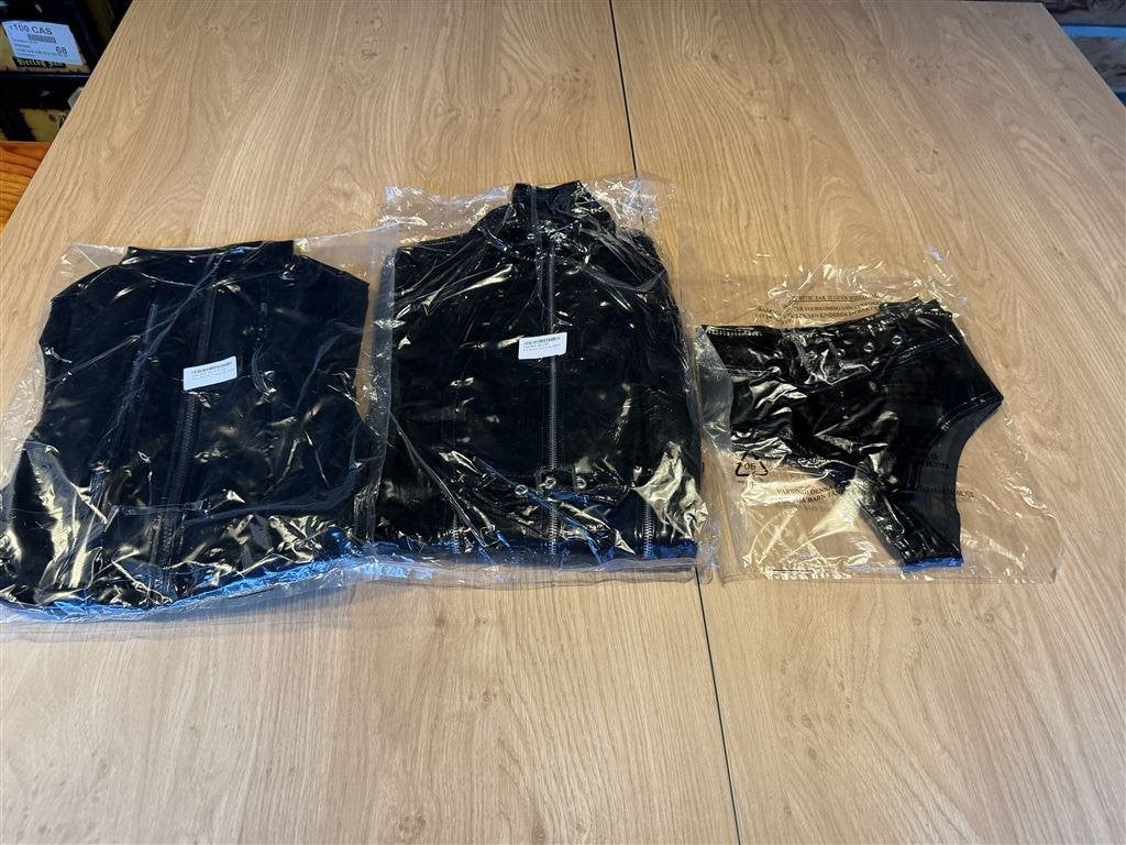 PVC Hotpants & Zip Jacket Set - UK 8 / S-M, Ophalen of Verzenden, Nieuw