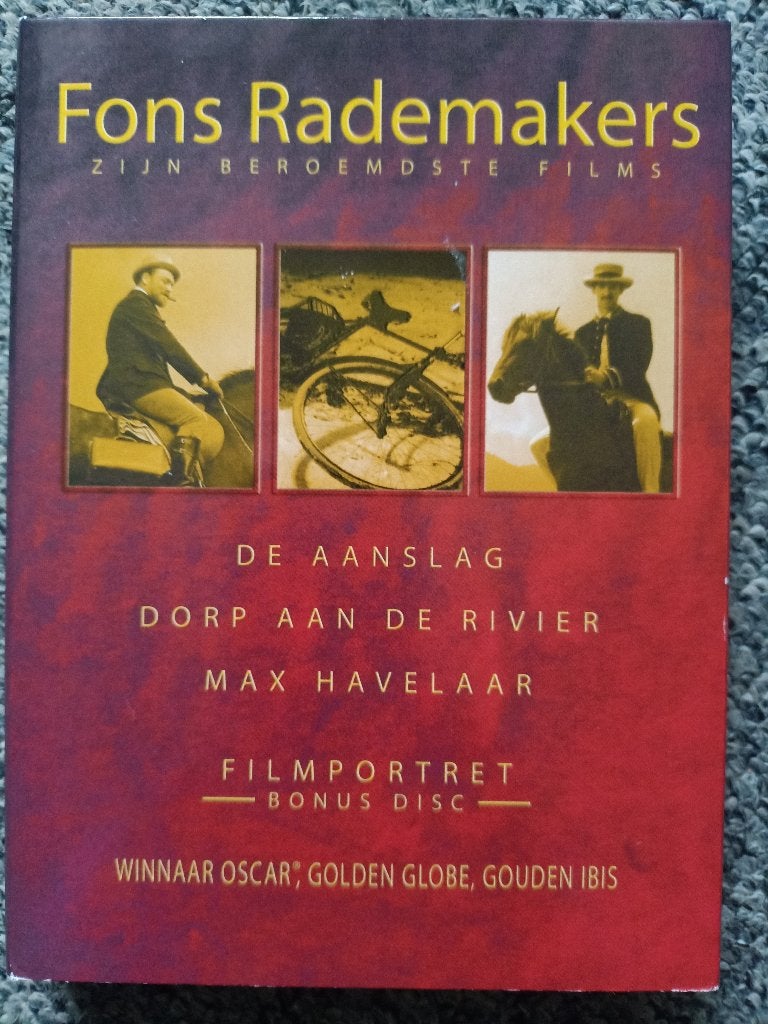 Fons Rademakers: Zijn Beroemdste Films (4-DVD Boxset), Bonusmateriaal, Drama, Zo goed als nieuw, Nederland