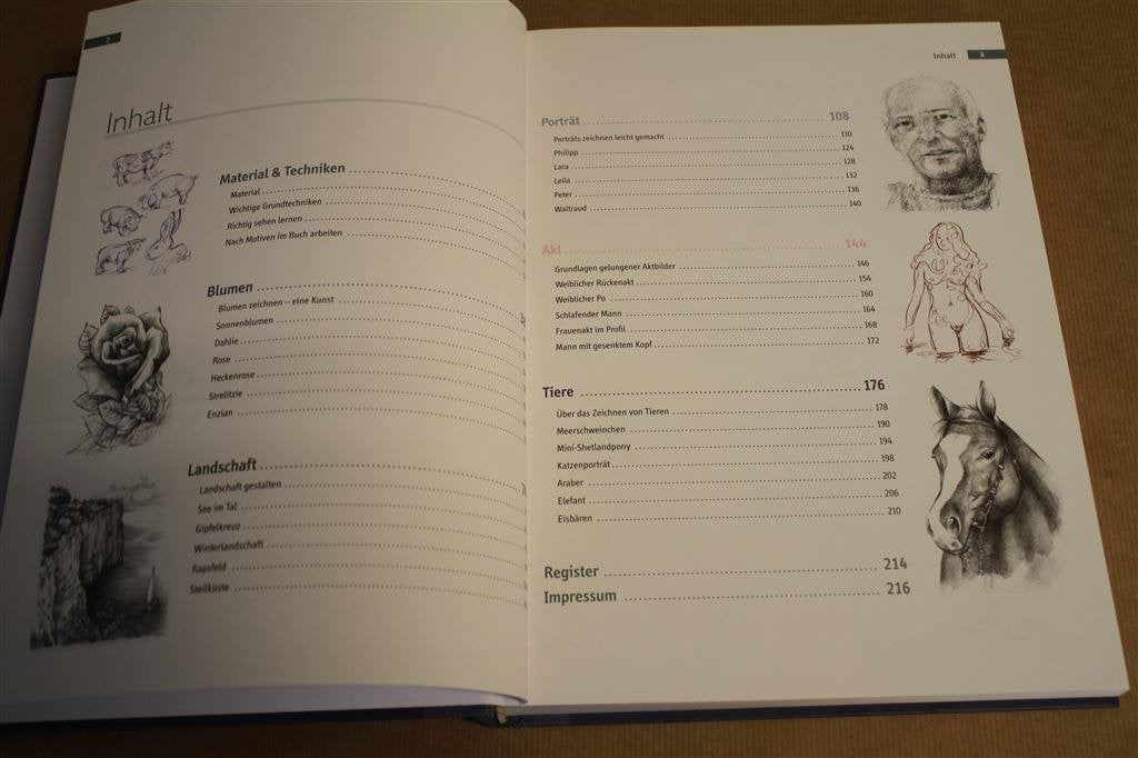 Succesvol tekenen: bloemen, portretten, naakten & dieren., Boeken, Ophalen of Verzenden, Zo goed als nieuw, Tekenen en Schilderen