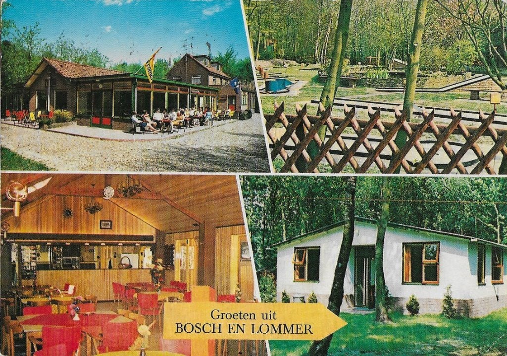 Hierden vakantieoord bosch en lommer ansichtkaart ( a564), Ophalen of Verzenden, 1980 tot heden, Gelopen