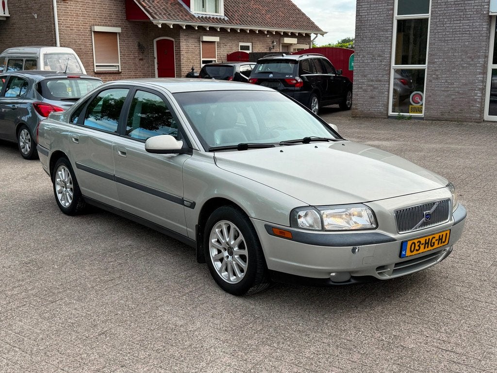Volvo S80 2.5 D Limited Edition 1e eigenaar, Zwart, Beige, Bedrijf, Diesel
