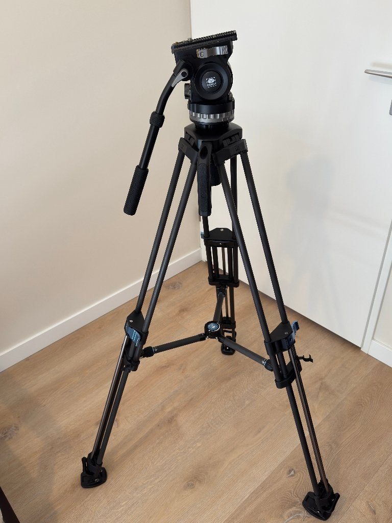 Tripod SIRUI Rapid System SQ75+VHS10, Ophalen, Zo goed als nieuw, 175 cm of meer, Driepoot
