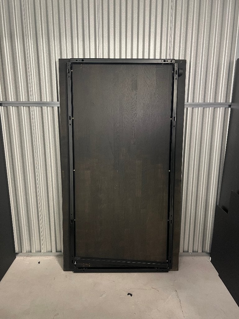 Vergadertafel 160 x 90, Ophalen, Gebruikt, Hout, 180 cm