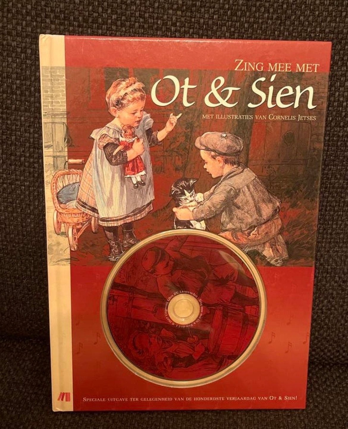 Zing Mee Met Ot & Sien Liedjesboek + CD - Speciale Uitgave, Ophalen of Verzenden, Zo goed als nieuw, 3 tot 4 jaar