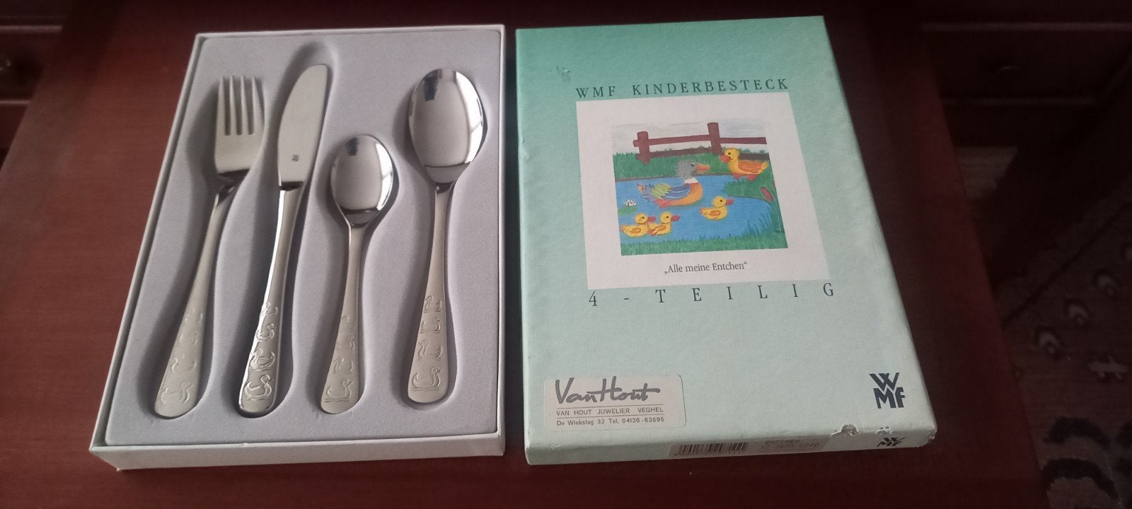 WMF kinderbestekset (4-delig), Ophalen of Verzenden