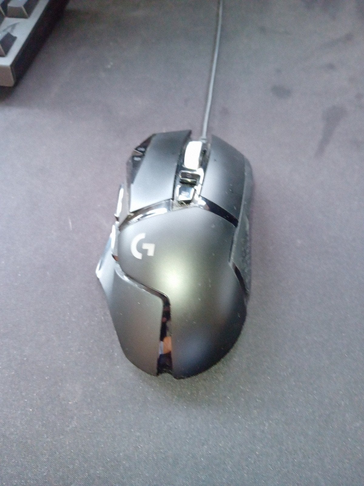 Logitech G502 HERO Bedrade Gaming Muis, Rechtshandig, Muis, Gebruikt, Ophalen of Verzenden