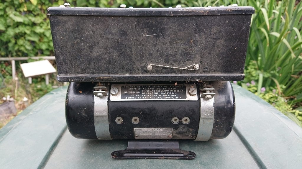 Aviation dynamotor da-110a red bank division bendix, Ophalen
