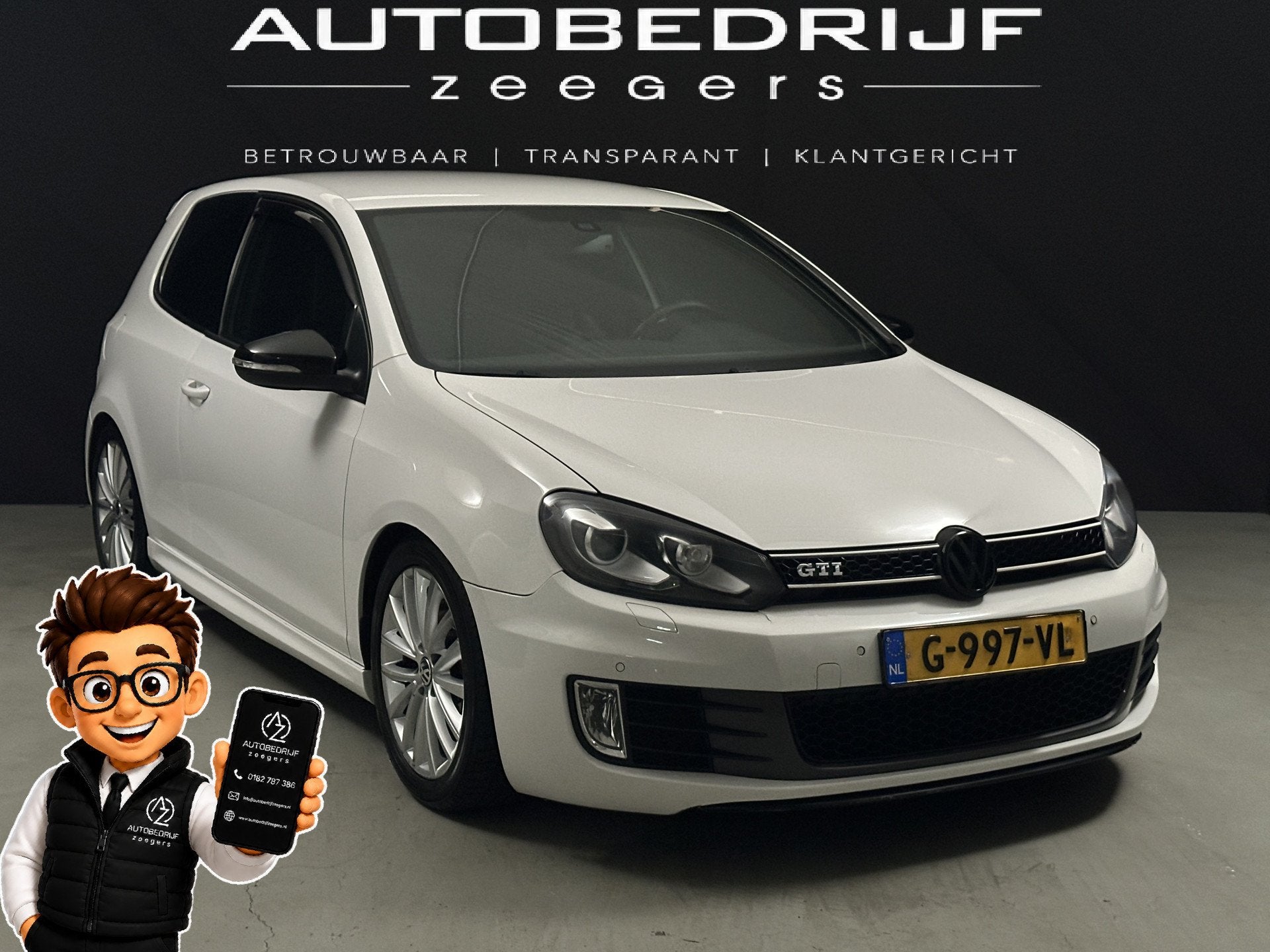 Volkswagen Golf 2.0 GTI SPORT Automaat*Navi*AC*Heatseat*, Auto's, Volkswagen, 249 pk, Gebruikt, 4 cilinders, 1984 cc