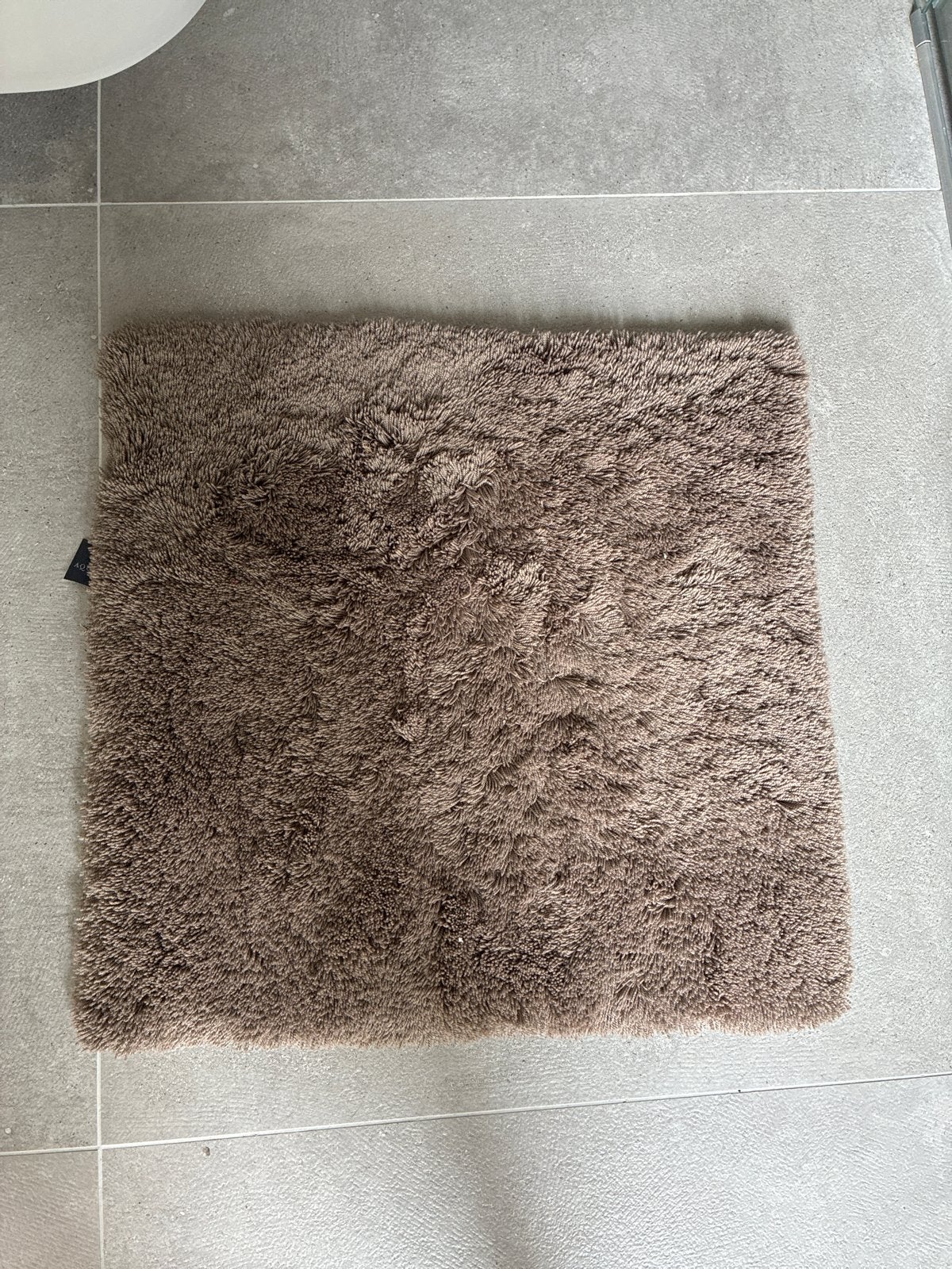 2x Bruine badmat / douchemat aquanova, Gebruikt, Bruin, Verzenden, 50 tot 100 cm