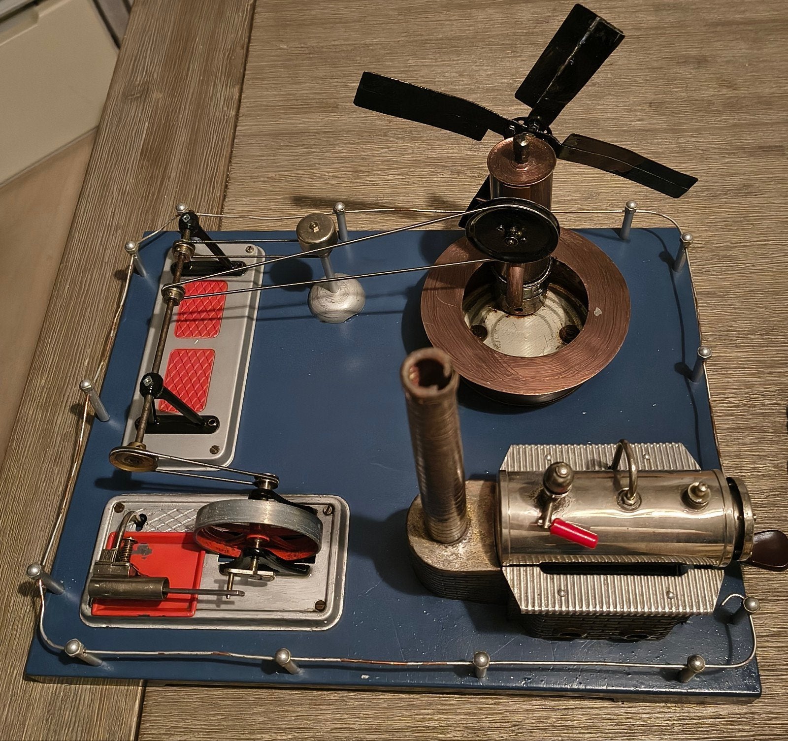 Wilesco Stoommachine Werkplaats D6., Ophalen of Verzenden, Zo goed als nieuw
