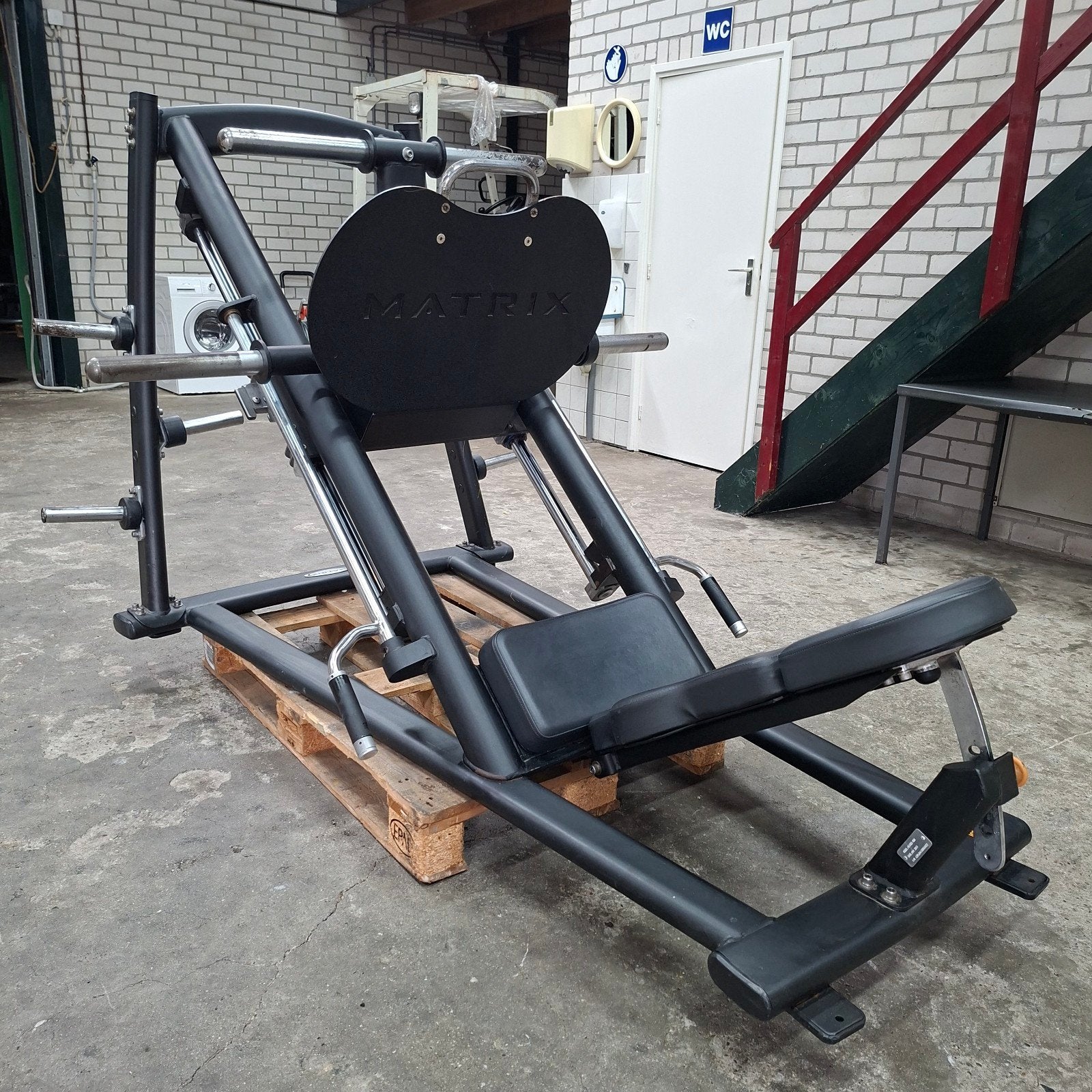 Matrix Plate Loaded Linear Leg Press, Ophalen, Gebruikt, Benen, Overige typen
