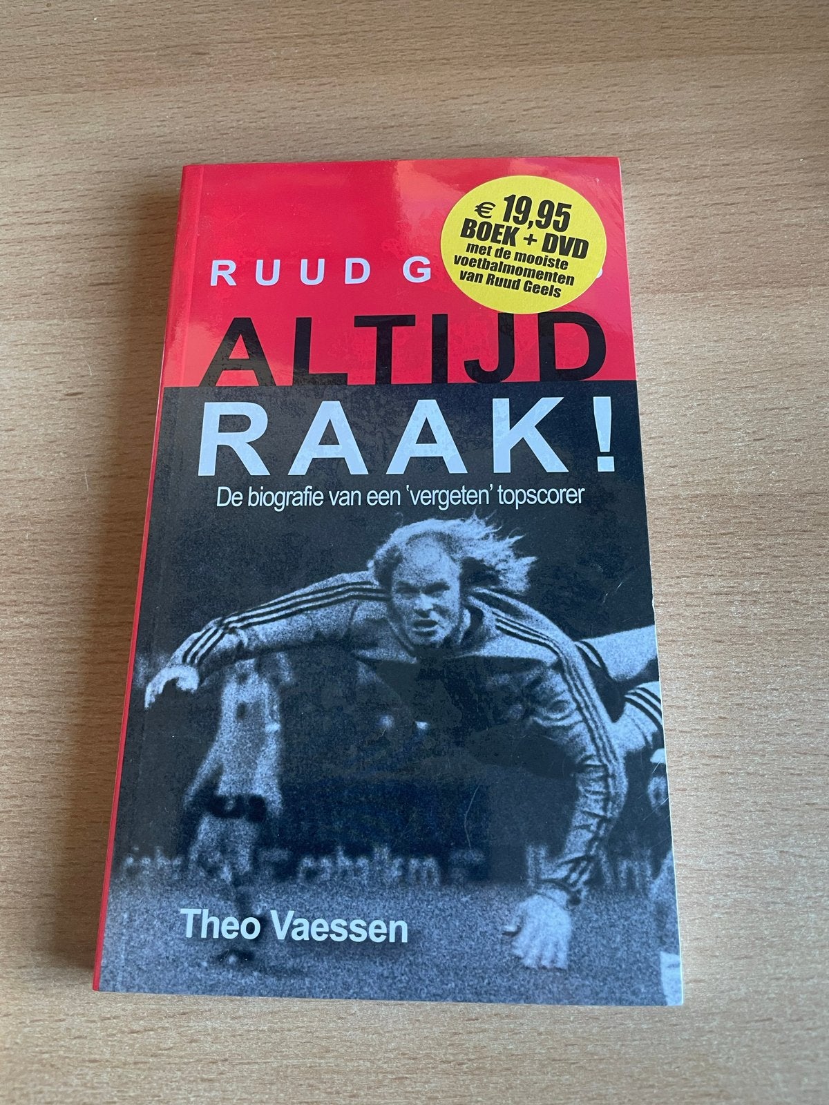 Ruud Geels - Altijd Raak! Biografie + DVD, Ophalen of Verzenden, Nieuw, Sport
