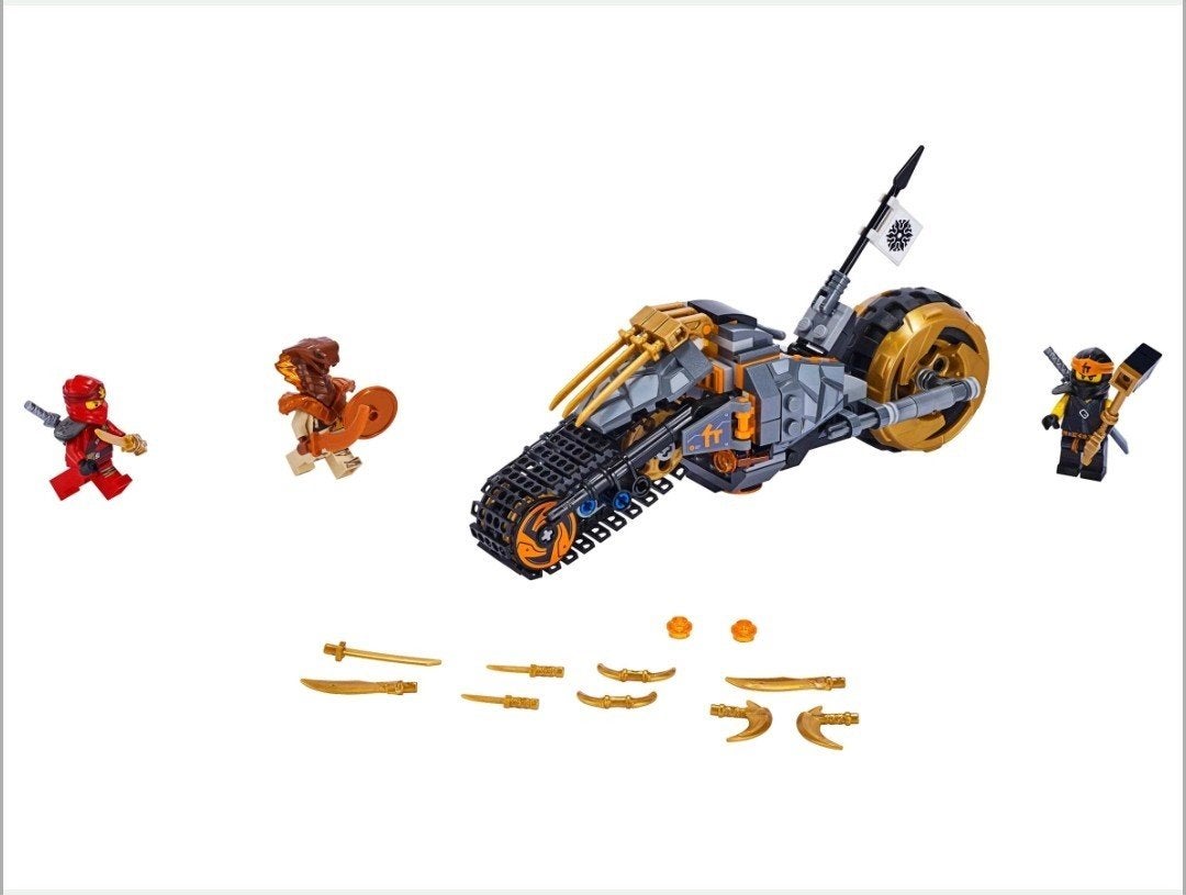 LEGO Ninjago 70672 - Cole's Crossmotor, Ophalen of Verzenden, Gebruikt