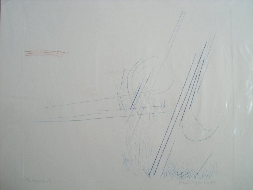 Jan Montyn (1924-2015) zonder titel - nr. 4/10 - 1969, Ophalen of Verzenden