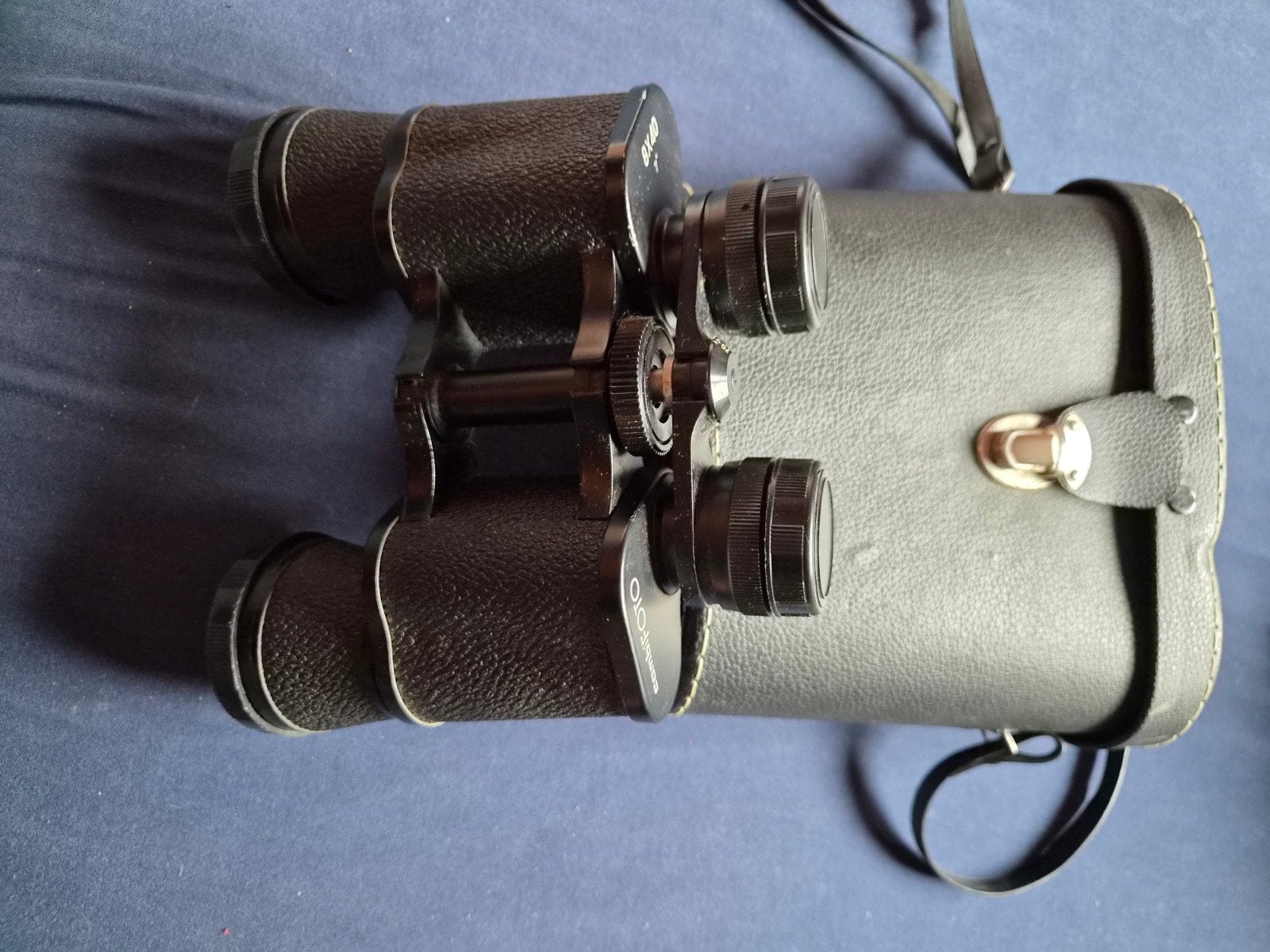 CombiFoto 8x40 Verrekijker met Tas - Gebruikt, Gebruikt, 8 tot 12x, Met hoes of tas, Porro (met knik)