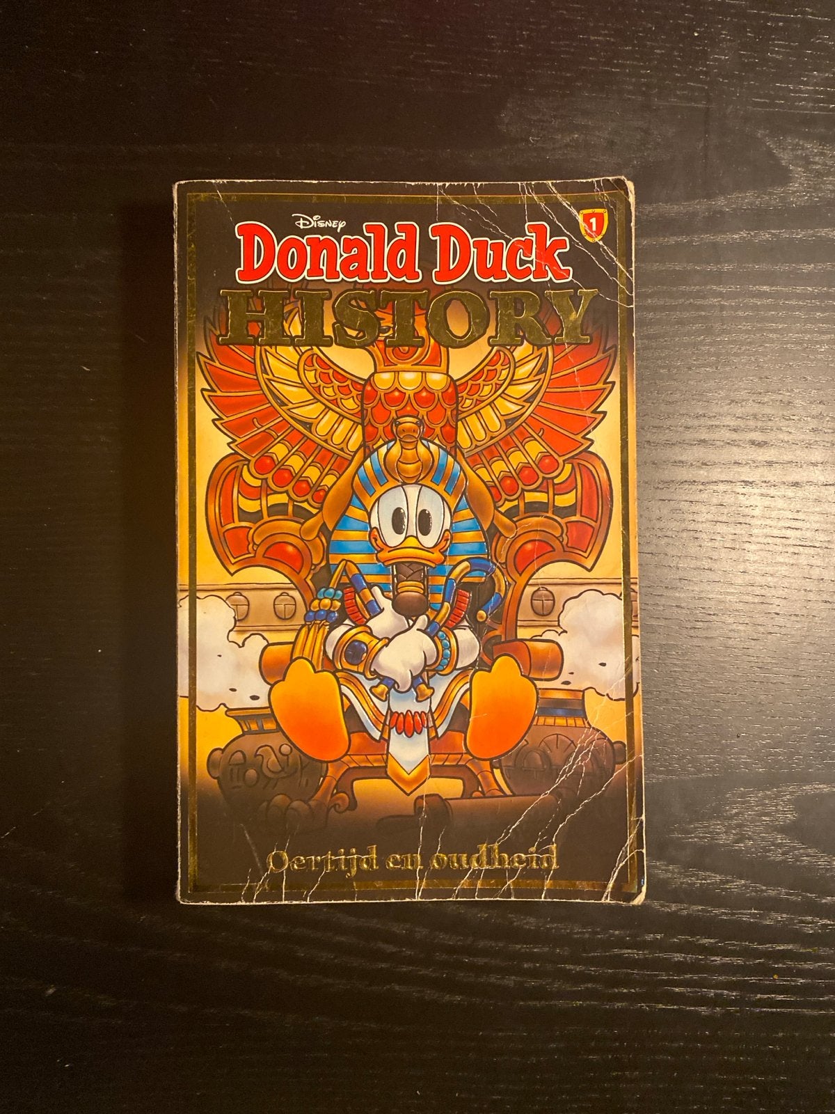 Donald Duck History 1: Oertijd en Oudheid, Boeken, Eén stripboek, Ophalen of Verzenden, Gelezen