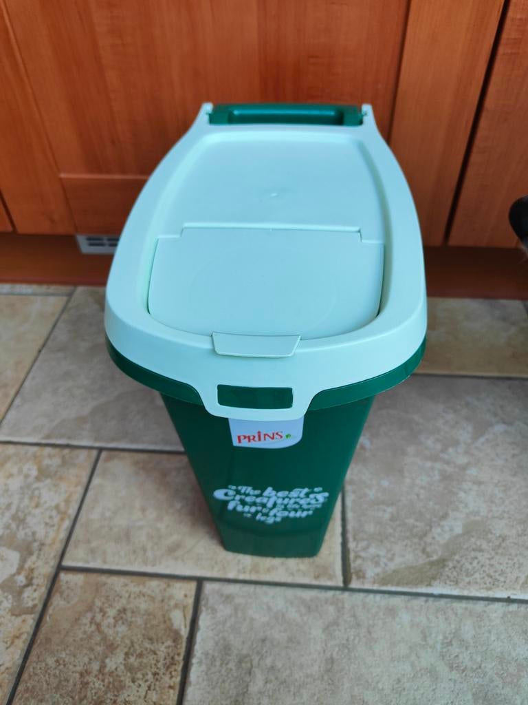 Mooie Prins opbergbak voor dierenvoer inhoud 10 liter, Ophalen of Verzenden