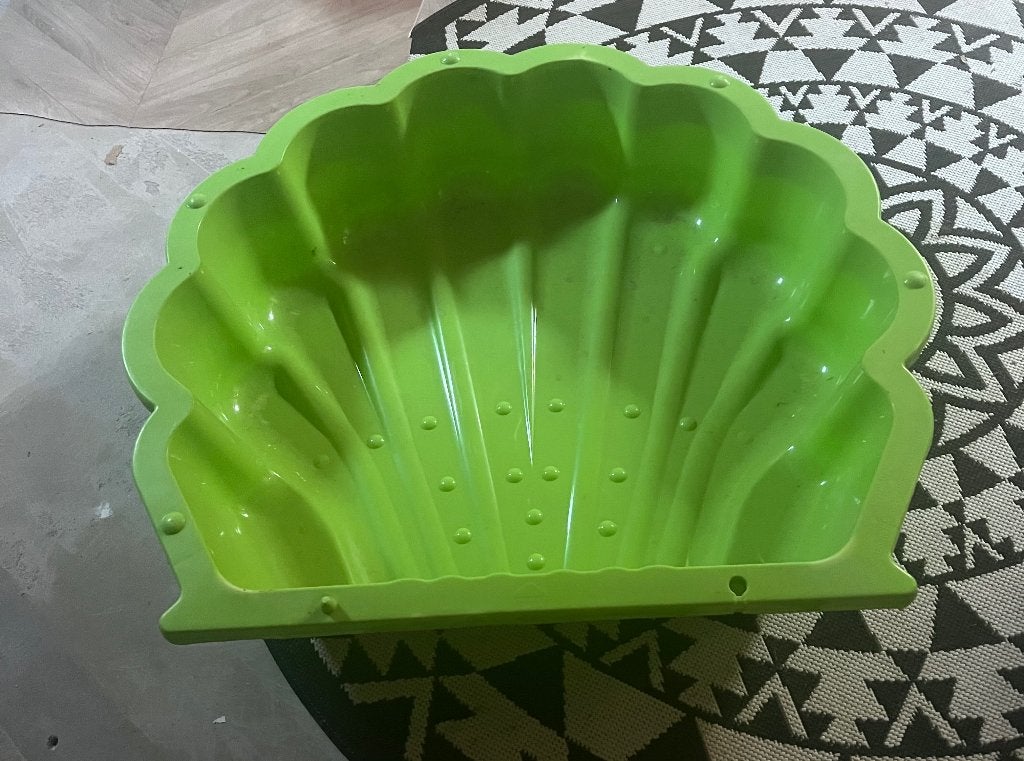 Schelp voor water of zandbak, Ophalen, Gebruikt