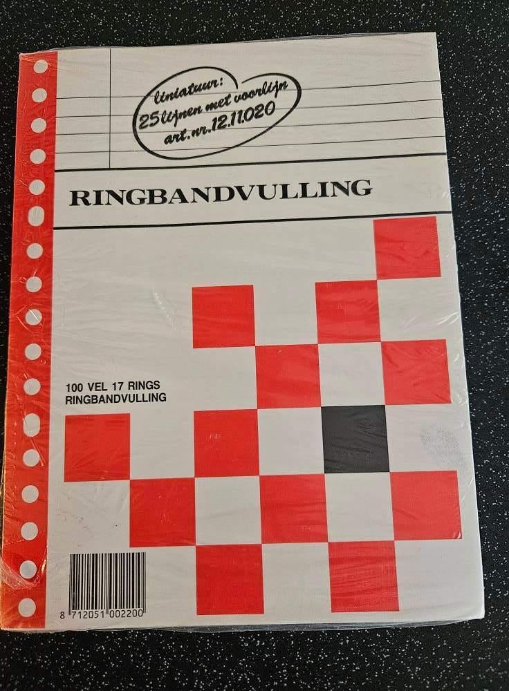ringband vullingen   (d30, Ophalen of Verzenden, Nieuw