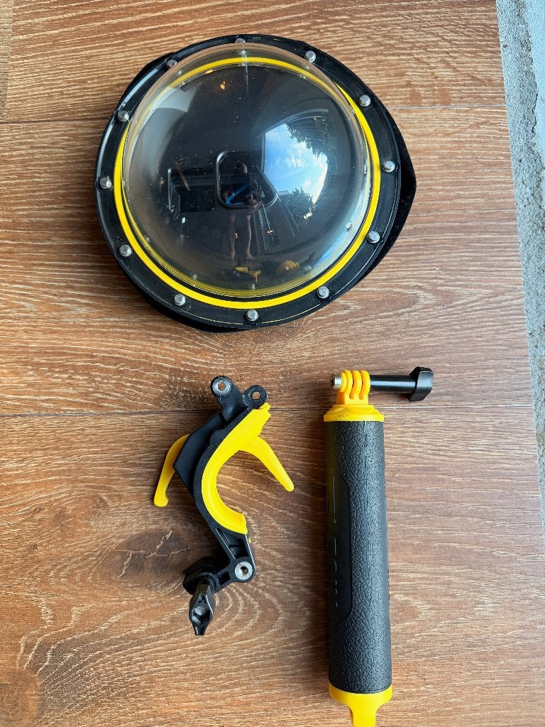 Telesin dome port GoPro + SOONSUN kleurfilters, Audio, Tv en Foto, Actiecamera's, Ophalen of Verzenden, Zo goed als nieuw, Overige merken
