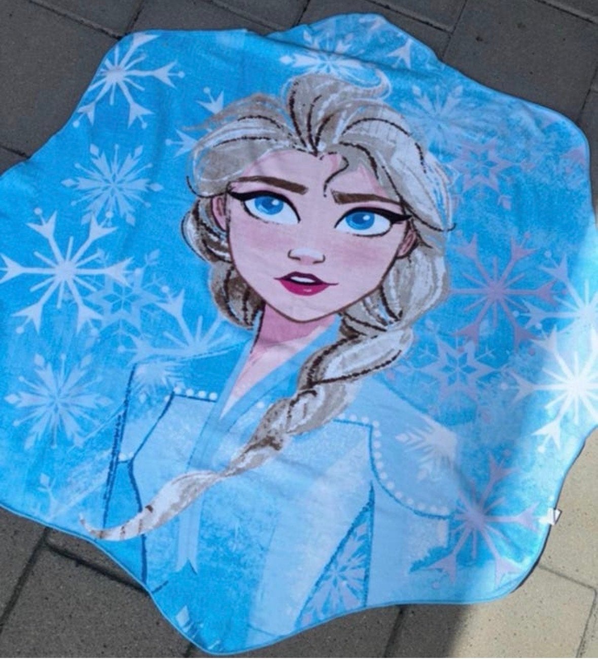 Frozen Elsa standlaken, Ophalen of Verzenden
