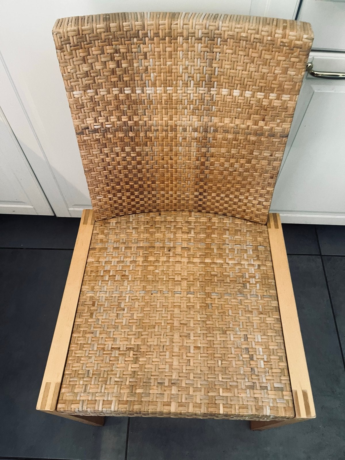 Gratis - Vintage IKEA Bror stoel rotan, Ophalen of Verzenden