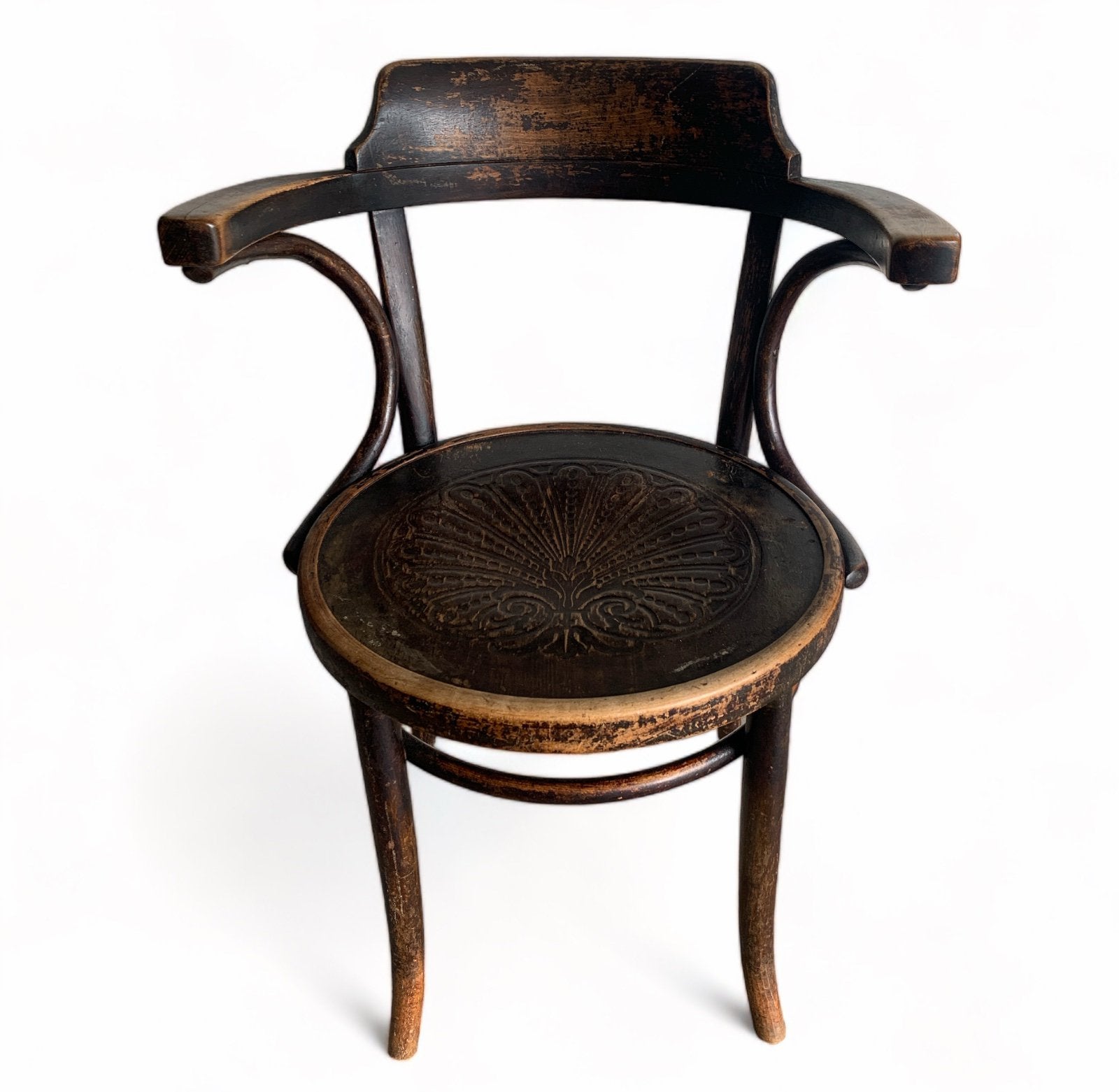 Antieke Thonet bureaustoel, Ophalen