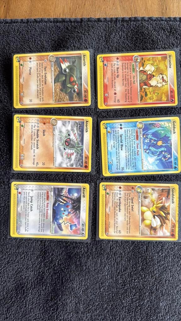 Pokemon ex Sandstorm, Hobby en Vrije tijd, Ophalen of Verzenden, Meerdere kaarten