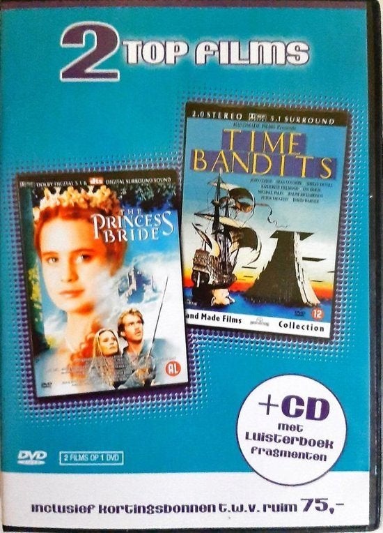 Time Bandits 1981 - Terry Gilliam + The Princess Bride, Engels, Verzenden, Alle leeftijden, Nederlands