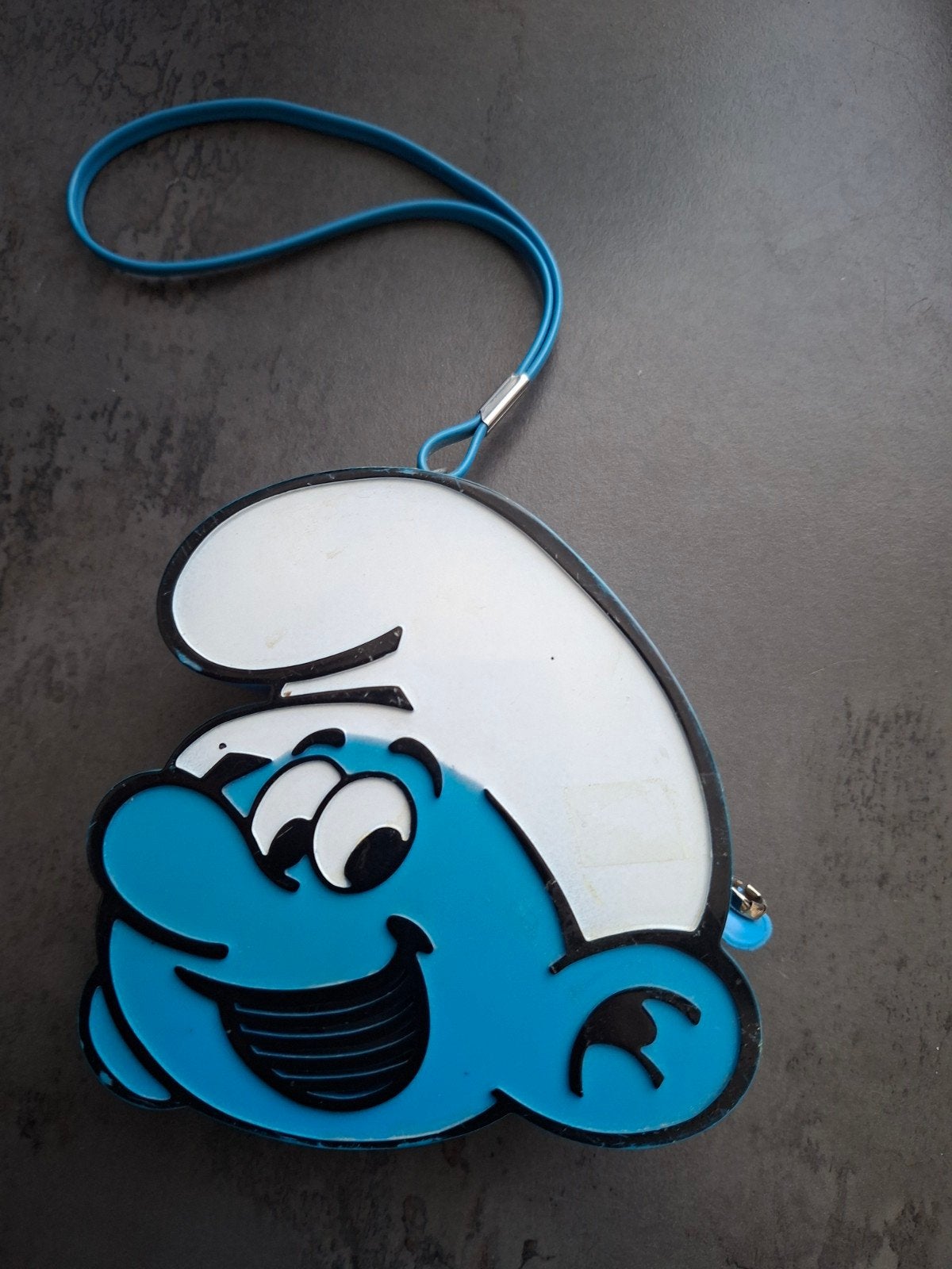 Vintage Smurfenhoofd AM Radio - Nasta Industries 1982, Verzenden, Verschillende Smurfen, Overige typen