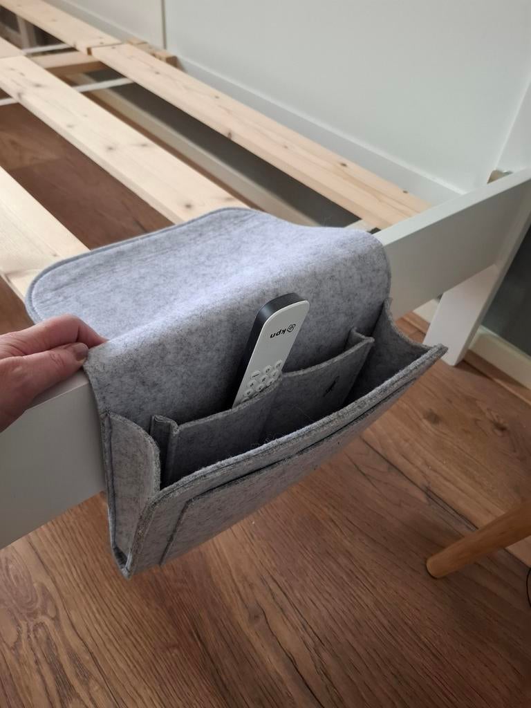 Bed organizer van dik vilt, 2 stuks, Ophalen of Verzenden