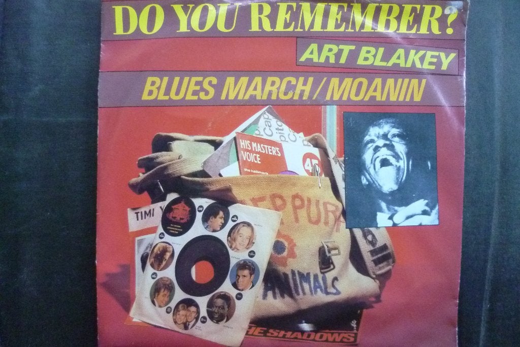 Art Blakey - Blues March/Moanin' (Do You Remember?), Cd's en Dvd's, 7 inch, Ophalen of Verzenden, Zo goed als nieuw, Jazz en Blues
