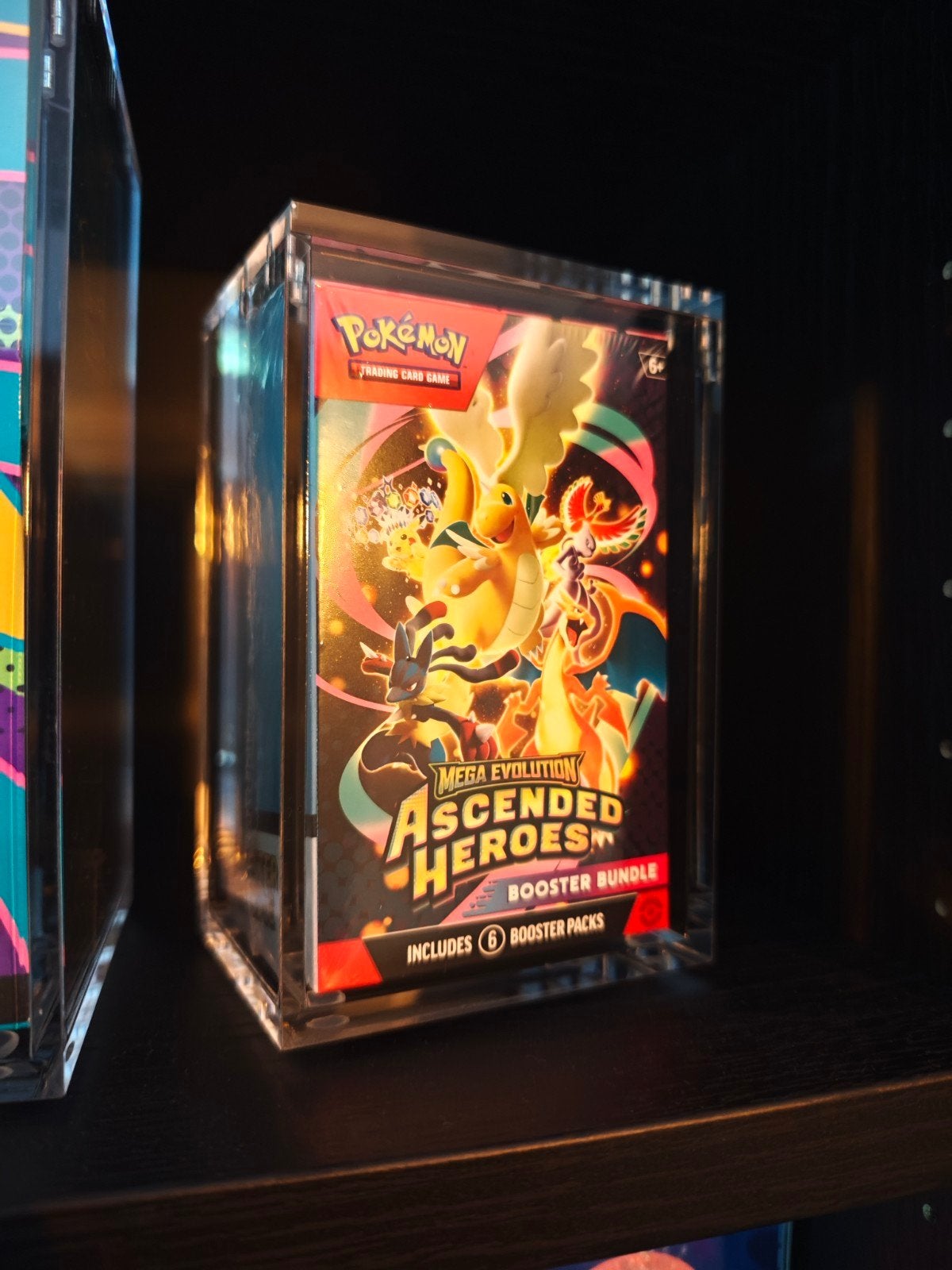 Acryl display voor hoge Pokémon Booster Bundle - Nieuw, Ophalen of Verzenden, Nieuw, Overige typen